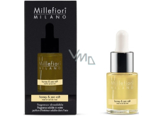Millefiori Milano Natural Honey & Sea Salt - Med a mořská sůl Aroma olej 15 ml