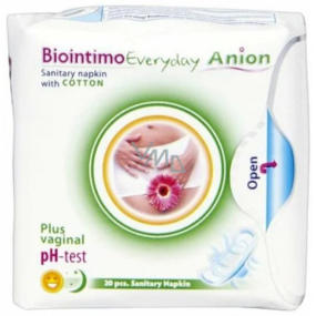 Biointimo Everyday Anion slipové vložky 20 kusů