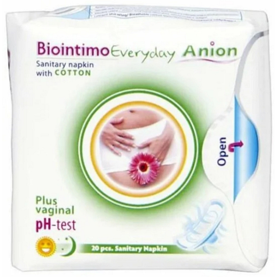 Biointimo Everyday Anion slipové vložky 20 kusů