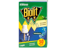 Biolit Eukalyptus Elektrický odpařovač proti komárům 30 nocí náhradní náplň 21 ml