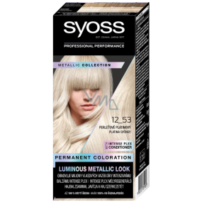 Syoss Professional barva na vlasy 12-53 Perleťová platinová blond