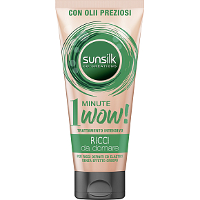 Sunsilk maska pro kudrnaté vlasy Ricci Da Domare 1 Minute Wow, 180 ml Sunsilk maska pro kudrnaté vlasy Ricci Da Domare 1 Minute Wow, 180 ml