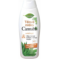 BIO BIONE Cannabis tělové mléko 500 ml