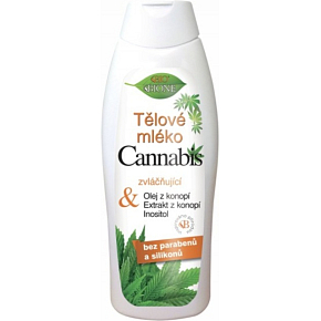 BIO BIONE Cannabis tělové mléko 500 ml