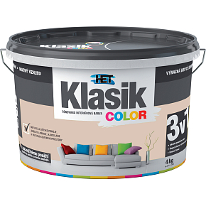 Het Klasik Color malířská barva, 0238 béžový muškátový, 4 kg Het Klasik Color malířská barva, 0238 béžový muškátový, 4 kg