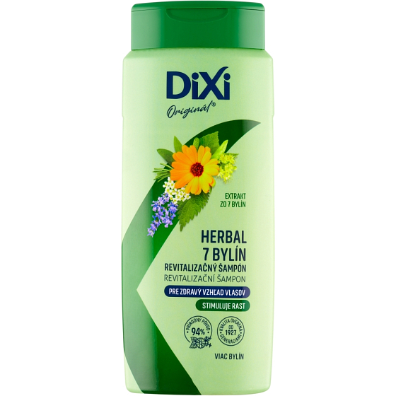 Dixi revitalizační šampon 7 bylin, 400 ml