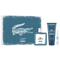 Lacoste Original Aqua set parfémovaná voda 100 ml + sprchový gel 100 ml + parfémovaná voda 5 ml, dárková sada pro muže
