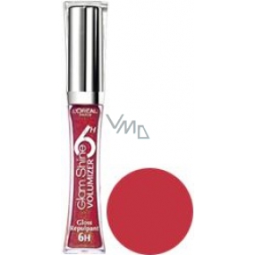 Loreal Paris Glam Shine 6H Volumizer lesk na rty 505 Absolutely Red 6 ml
