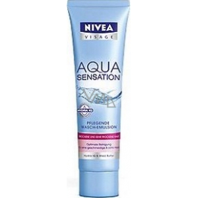 Nivea Visage Aqua Sensation výživný čisticí pleťový krém 150 ml