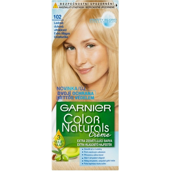Garnier Color Naturals Créme barva na vlasy 102 Ledově duhová ultrablond