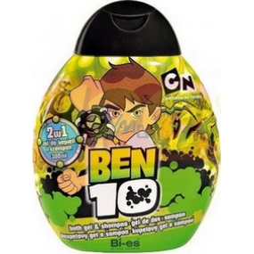 Cartoon Network Ben 10 2v1 koupelový a sprchový gel a šampón 250 ml