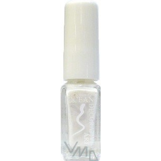 Ocean Decorative Art zdobící lak na nehty odstín 09 bílý 5 ml