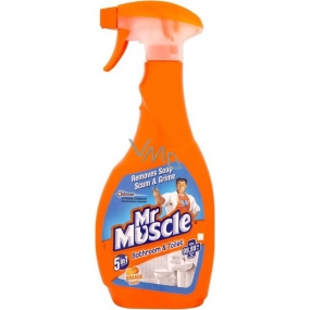 Mr. Muscle 5v1 Koupelva & Wc Orange čisticí a dezinfekční prostředek 750 ml