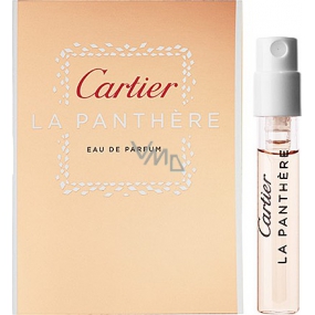 Cartier La Panthere parfémovaná voda 1,5 ml s rozprašovačem, vialka