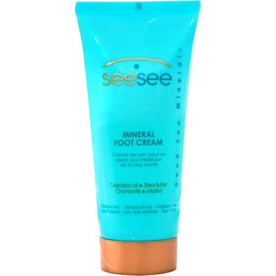 SeeSee Dead Sea Minerals Foot Cream s minerály Mrtvého moře krém na nohy 100 ml