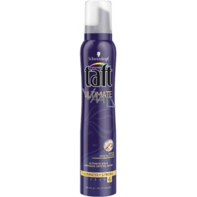 Taft Ultimate maximální fixace a křišťálový lesk pěnové tužidlo 200 ml