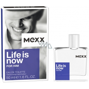 Mexx Life Is Now for Him toaletní voda 50 ml