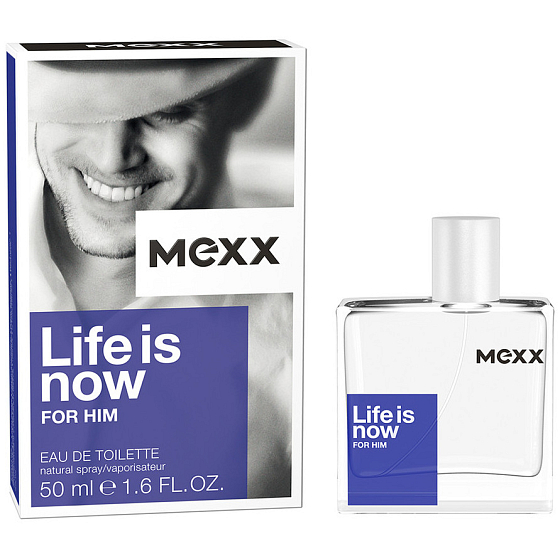 Mexx Life Is Now for Him toaletní voda 50 ml