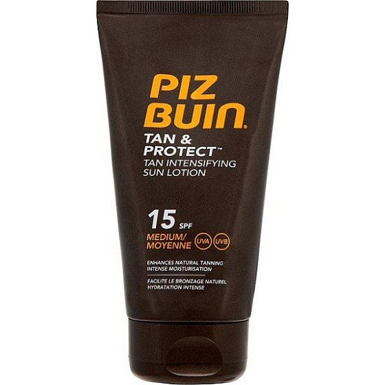 Piz Buin Tan & Protect SPF15 ochranné mléko urychlující proces opalování 150 ml