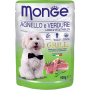 Monge Dog Grill jehněčí se zeleninou kapsička 100 g