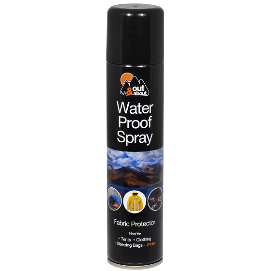 Out & About Waterproof Spray voděodolný sprej na stany, spacáky a oblečení 300 ml