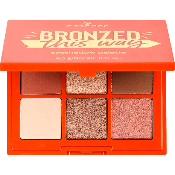 Essence Bronzed This Way paletka očních stínů 4,5 g