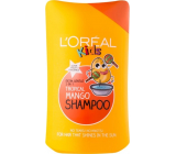 Loreal Paris Kids Tropical Mango dětský šampon a kondicionér na vlasy 2v1 250 ml