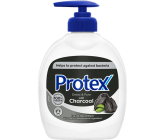 Protex Charcoal antibakteriální tekuté mýdlo s pumpičkou 300 ml
