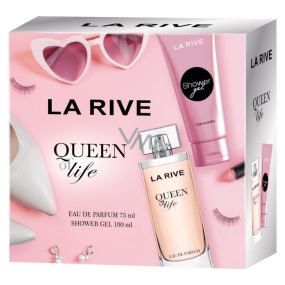 La Rive Queen of Life parfémovaná voda 75 ml + sprchový gel 100 ml, dárková sada pro ženy