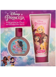 Disney Princess Princesa toaletní voda 50 ml + sprchový gel 150 ml, dárková sada pro děti