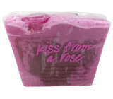 Bomb Cosmetics Polibek růže - Kiss from a Rose přírodní glycerinové mýdlo 100 g