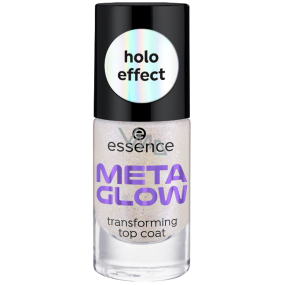 Essence Meta Glow krycí lak na nehty 8 ml