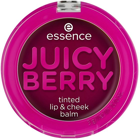 Essence Juicy Berry balzám na rty a tváře 3 g