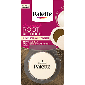 Schwarzkopf Palette Compact Root Retouch víceúčelový kompaktní pudr, Tmavě plavý 3 g Schwarzkopf Palette Compact Root Retouch víceúčelový kompaktní pudr, Tmavě plavý 3 g