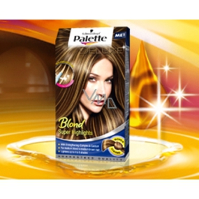 Schwarzkopf Palette Deluxe pečujících 7 olejů melír na vlasy ME1 Super
