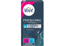 Veet Professional Nohy a tělo depilační voskové pásky pro citlivou pokožku 12 kusů