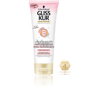 Gliss Kur Liquid Silk Gloss regenerační maska 200 ml