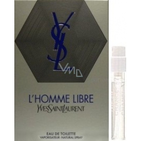 Yves Saint Laurent L Homme Libre toaletní voda 1,5 ml s rozprašovačem, vialka