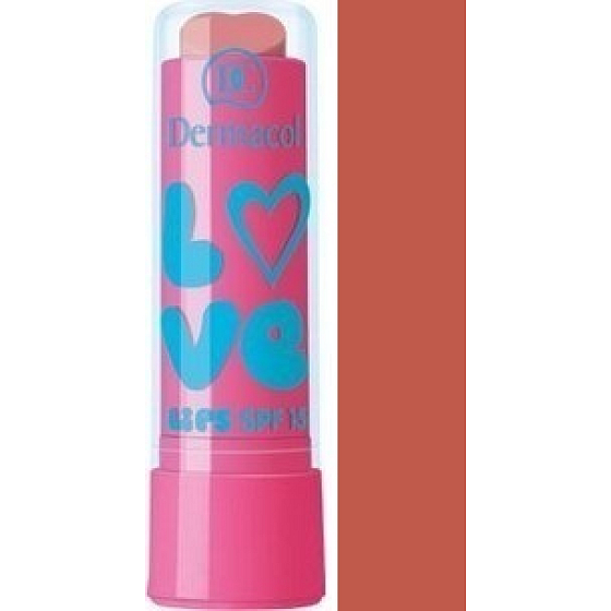 Dermacol Love Lips SPF15 balzámy na rty 06 Láska 3,5 ml