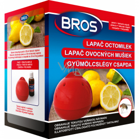 Bros Lapač octomilek past + tekutá náplň 15 ml