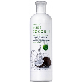 Inecto Pure Coconut kondicionér s čistým kokosovým olejem 500 ml