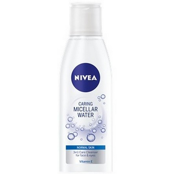 Nivea Caring Micellar Water osvěžující pečující micelární voda pro normální až smíšenou pleť 200 ml