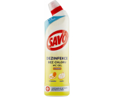 Savo Citrón Wc tekutý čisticí a dezinfekční přípravek 750 ml