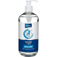 Alpa Sport Star Universal Základní masážní olej s olivovým olejem a vitamínem E 500 ml