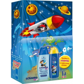 Fa Kids Pirát sprchový gel pro děti 250 ml + Schauma Kids Boy šampon 250 ml, kosmetická sada