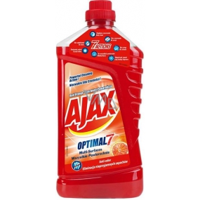 Ajax Optimal 7 Red Orange univerzální čisticí prostředek 1 l