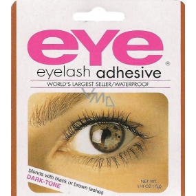 EyelaShes Adhesive lepidlo na umělé řasy Dark-Tone černé 7 g