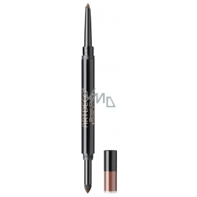 Artdeco Brow Duo tužka na obočí s pěnovým aplikátorem 16 Deep Forest 0,3 g