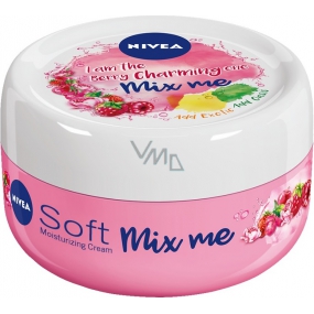 Nivea Soft Mix Me Berry Charming svěží hydratační krém 100 ml