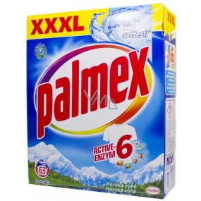Palmex Active-Enzym 6 Horská vůně univerzální prášek na praní 63 dávek 4,1 kg Box
